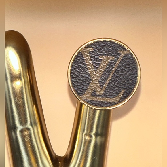 MOON & LOLAπ- LOUIS VUITTON Authentic Repurposed Fabric Ring - Picture 4 of 15